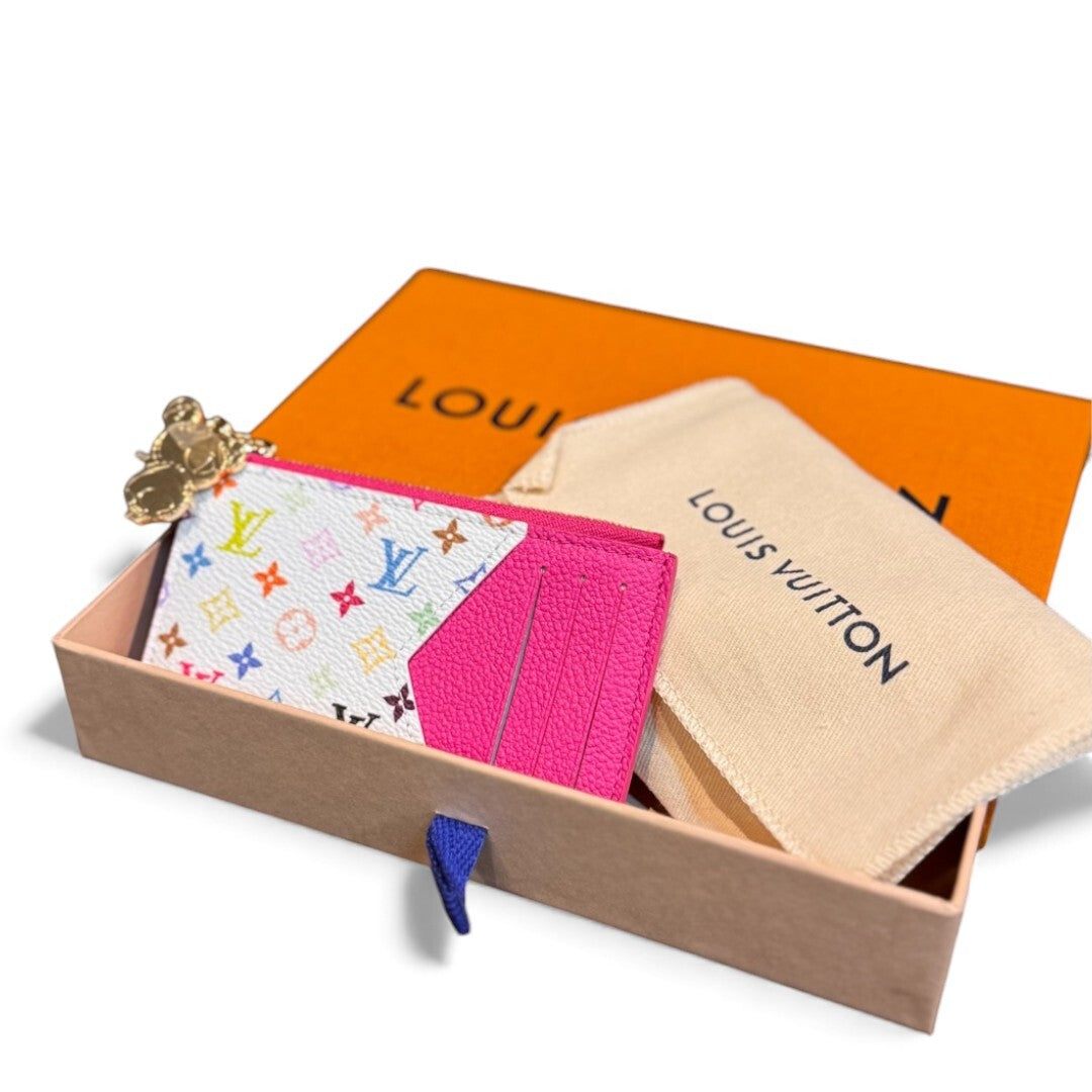Louis Vuitton Card Case Pink