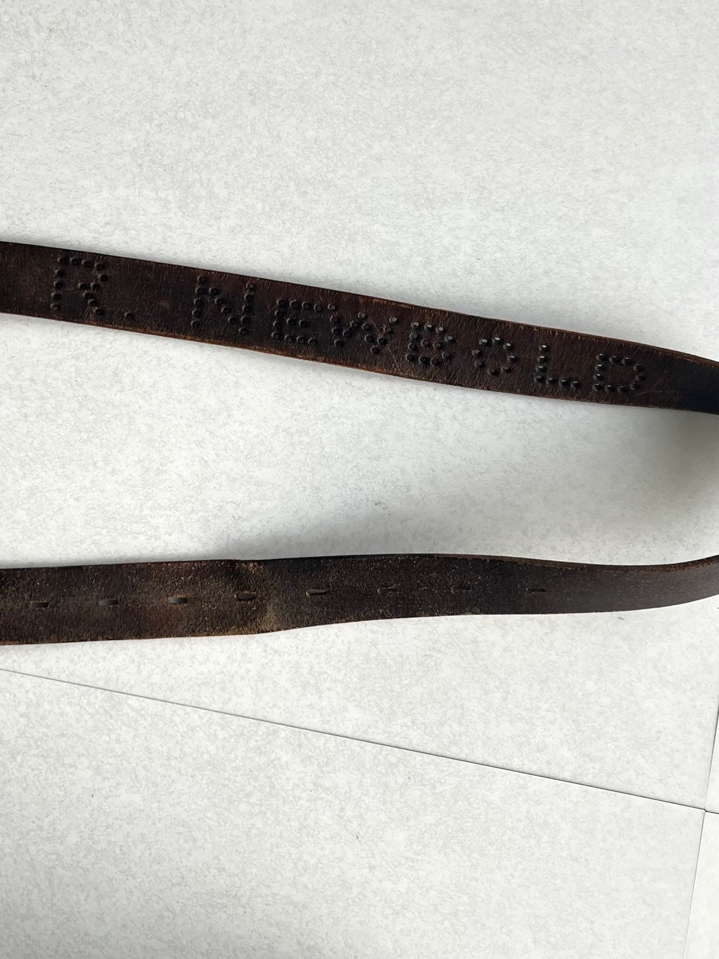 R.Newbold Brown Belt