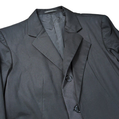 Yohji Yamamoto POUR HOMME 07SS Layered Jacket Black Size 3