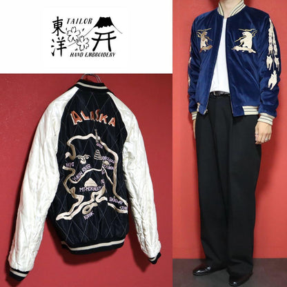 TAILOR TOYO Alaska Reversible Souvenir Jacket Size M