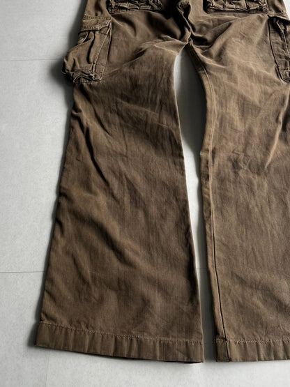 Vintage Gimmick Flare Cargo Pants Size 40
