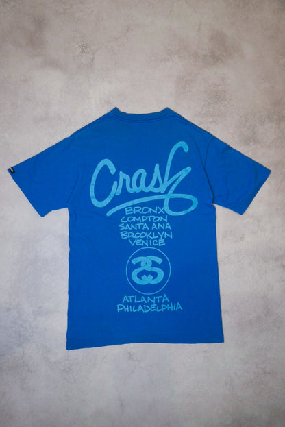 Stussy 00s Blue Cotton Size S