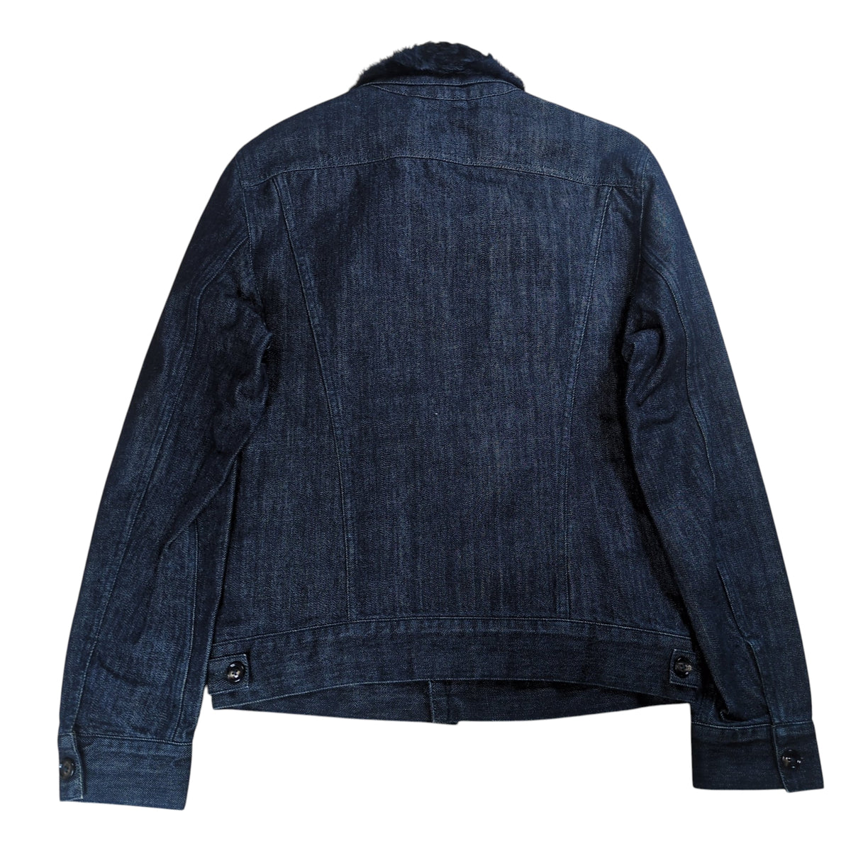 Maison Martin Margiela Fur Collar Denim Lamb Fur Size 46