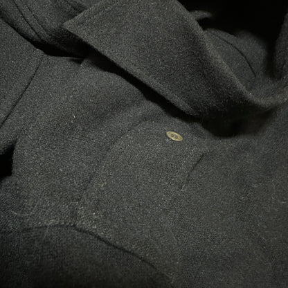 PRADA Navy Wool Military Shirt