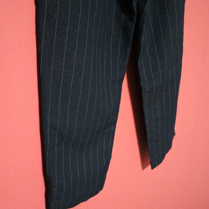 Comme des Garcons 99AW Black & Gold Lame Striped Size M