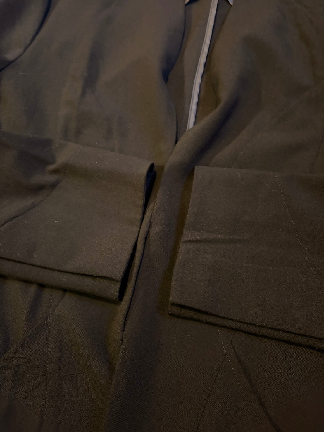 C DIEM 2010s Artisan No Collar Jacket Poly Wool Size L