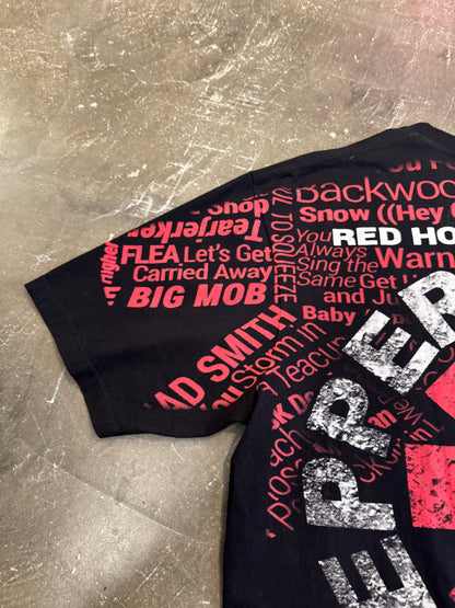 Vintage RED HOT CHILI PEPPERS Bootleg T-Shirt Black Size XXL