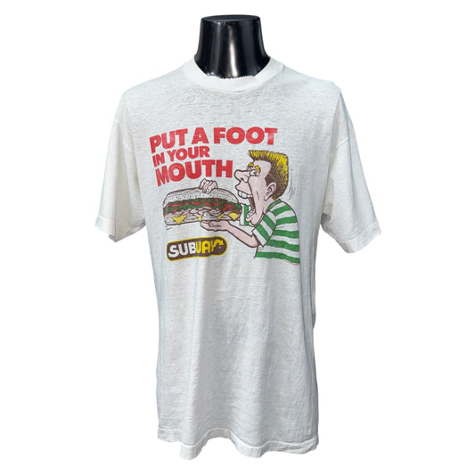 SUBWAY 90s SUBWAY T-Shirt Size XL
