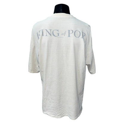 MICHAEL JACKSON 90s King of Pop Vintage T-Shirt Size XL