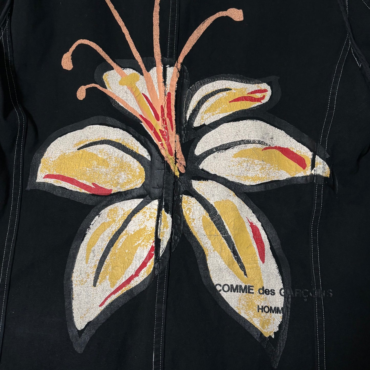 Comme des Garcons 03SS HOMME Cuba Cotton Jacket Black Size S