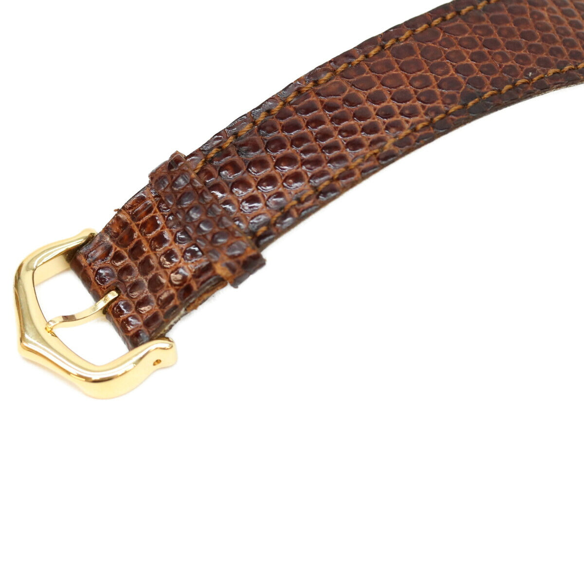 Cartier Mast Tank Vermeil LM Trinity Dial Manual Watch