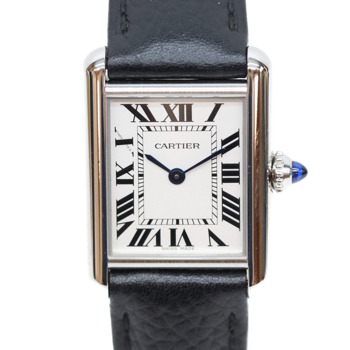 Cartier WSTA0042 Tank Must SM Quartz Watch Silver