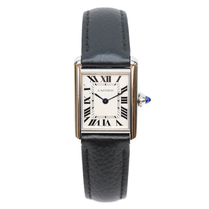 Cartier WSTA0042 Tank Must SM Quartz Watch Silver