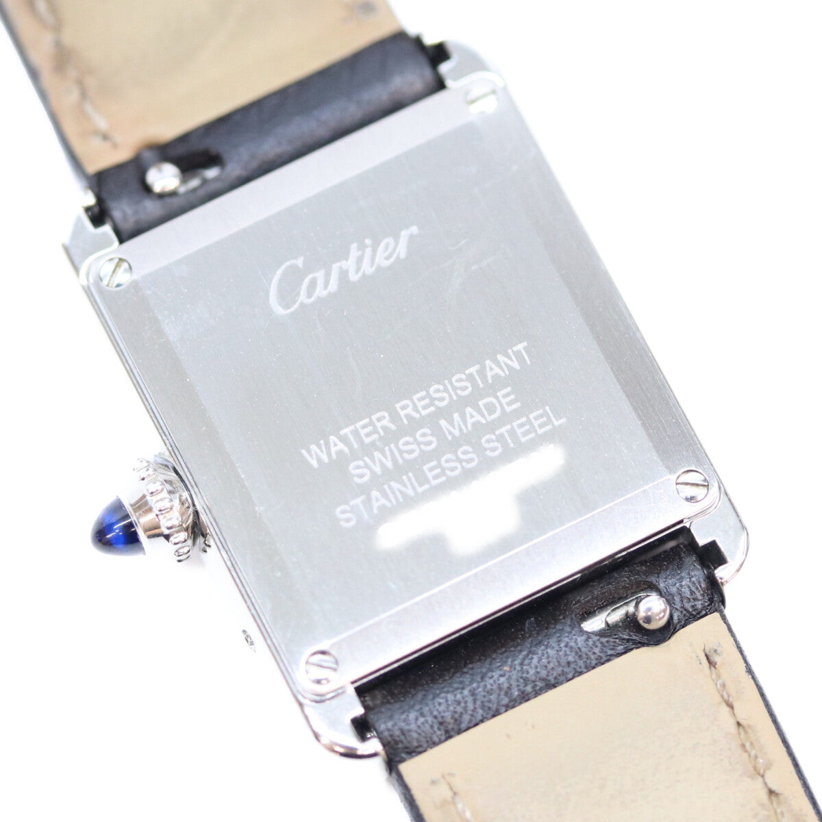 Cartier WSTA0042 Tank Must SM Quartz Watch Silver