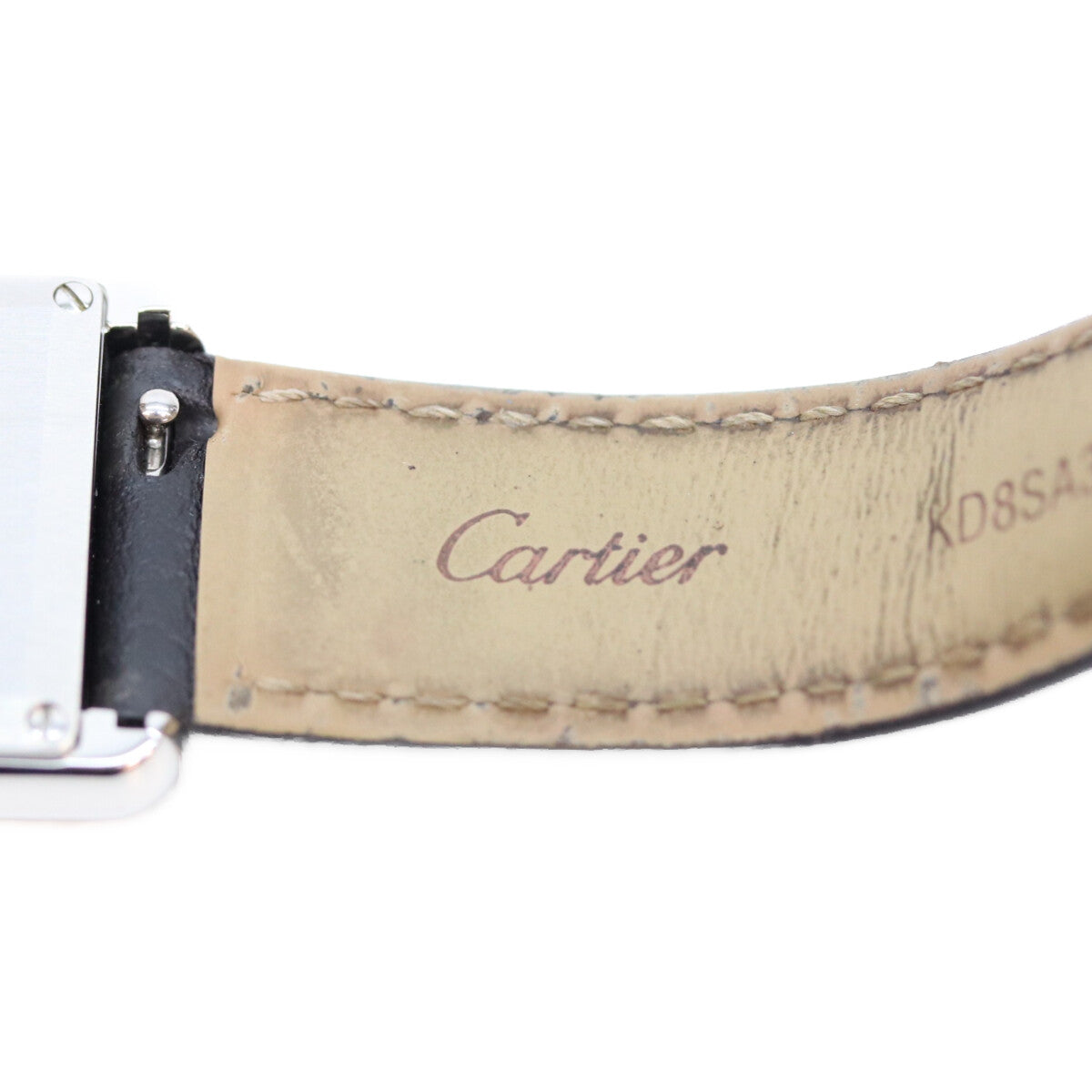 Cartier WSTA0042 Tank Must SM Quartz Watch Silver