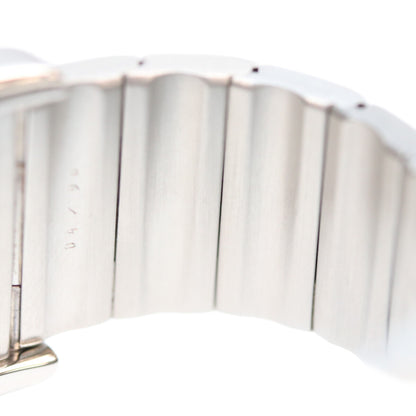 Cartier 80s-90s Santos Galbee LM Quartz Watch Ivory Dial