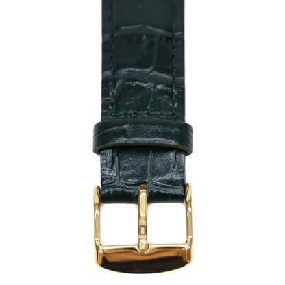 Cartier 80s Must Tank LM Vermeil Cloisonne Dial Watch Gold