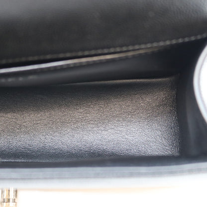 CHANEL Caviar Boy Chanel 25 Medium Chain Shoulder Bag