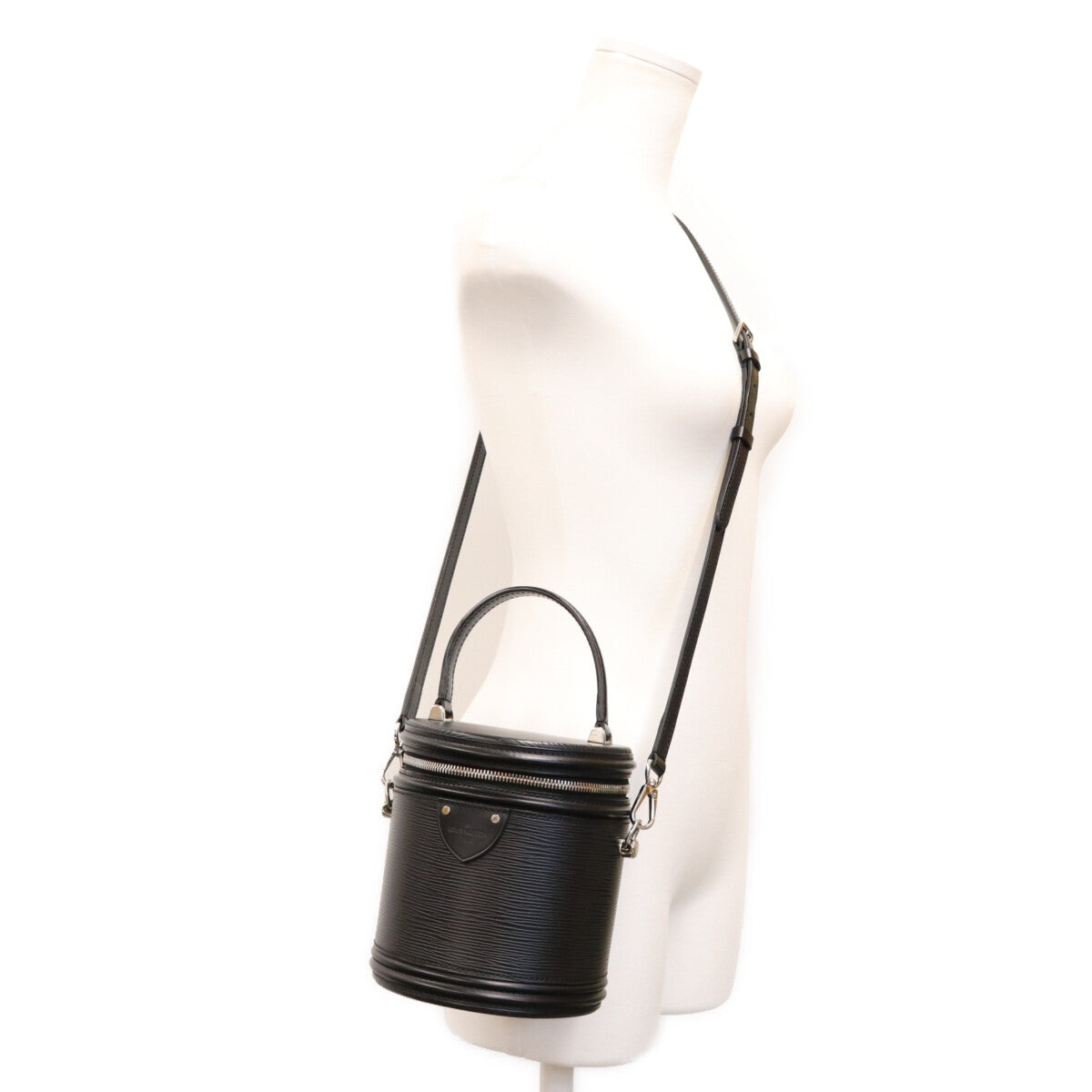 Louis Vuitton Epi Noire Cannes Shoulder Bag Black
