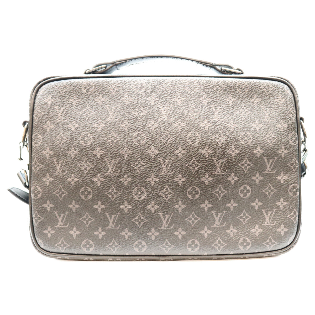 LOUIS VUITTON Monogram Eclipse Messenger Bag Black