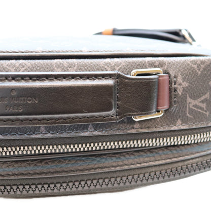 LOUIS VUITTON Monogram Eclipse Messenger Bag Black