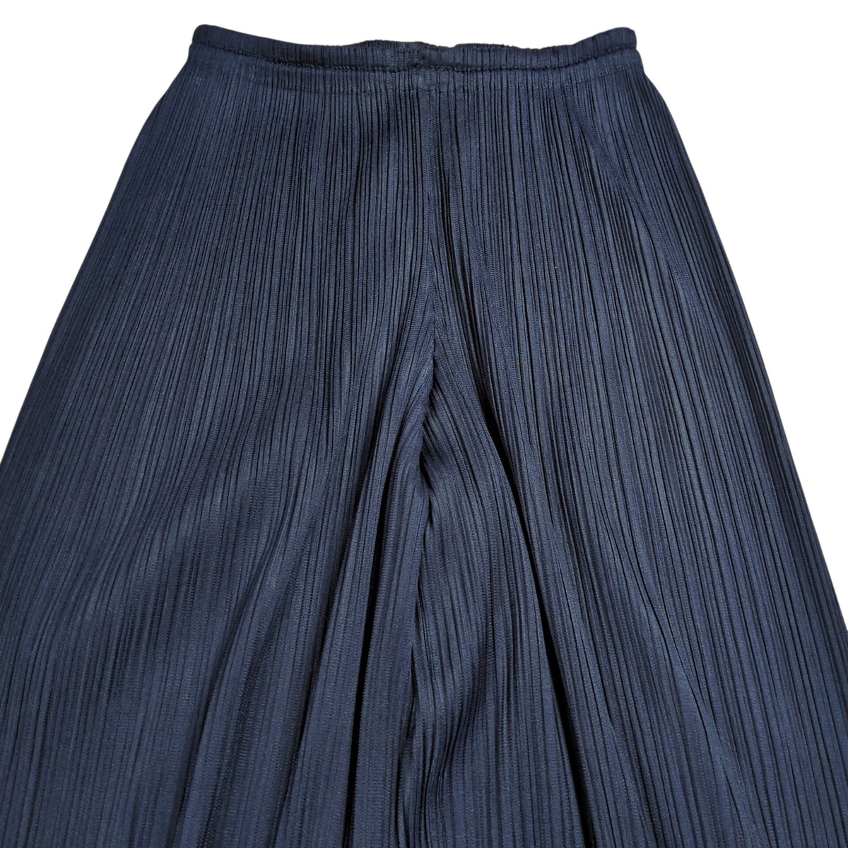 PLEATS PLEASE ISSEY MIYAKE Navy Pleats Straight Pants Size 1