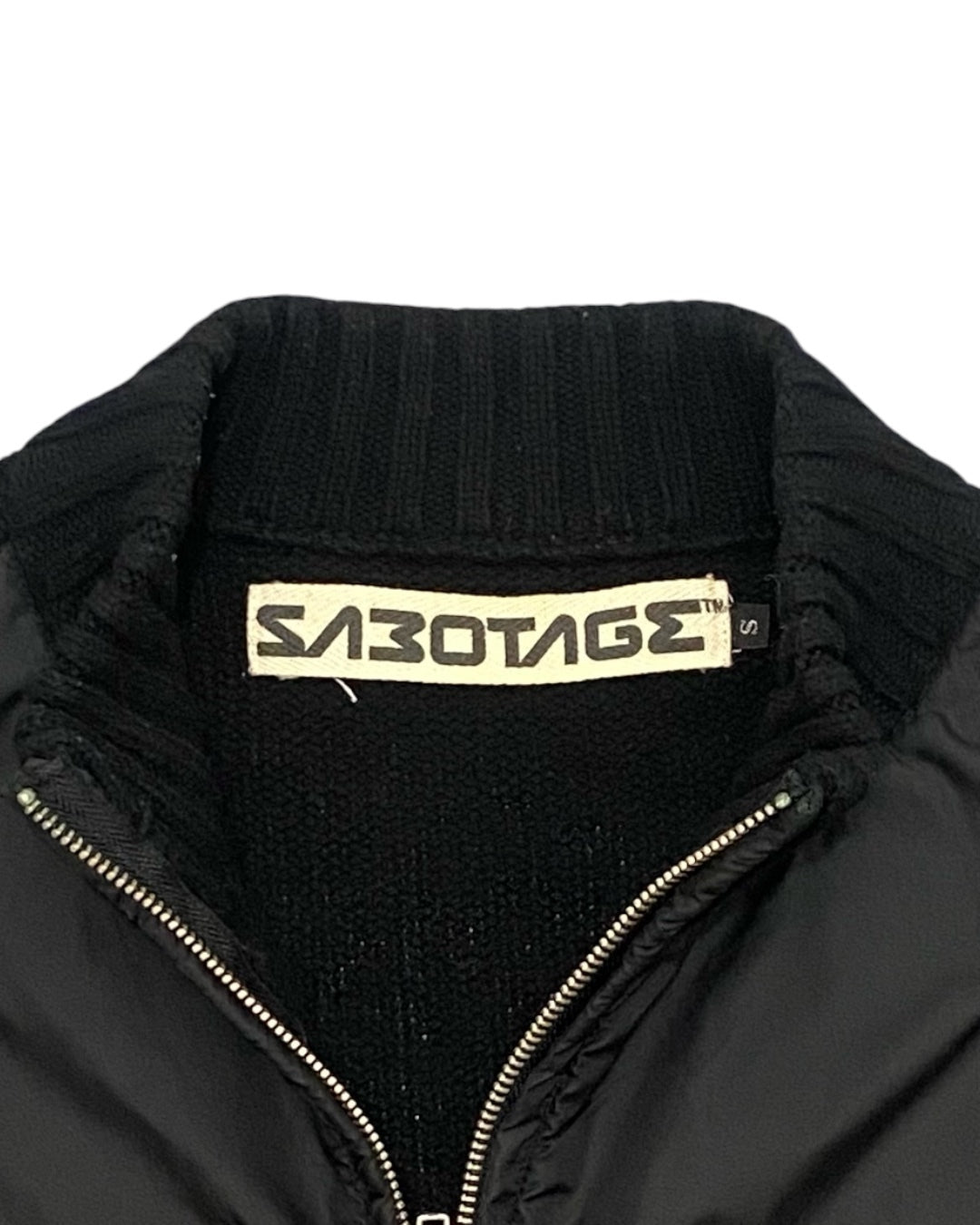 SABOTAGE 90s Vintage light jackets Black