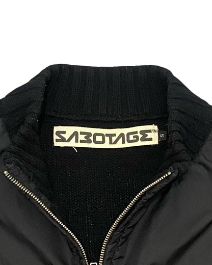 SABOTAGE 90s Vintage light jackets Black