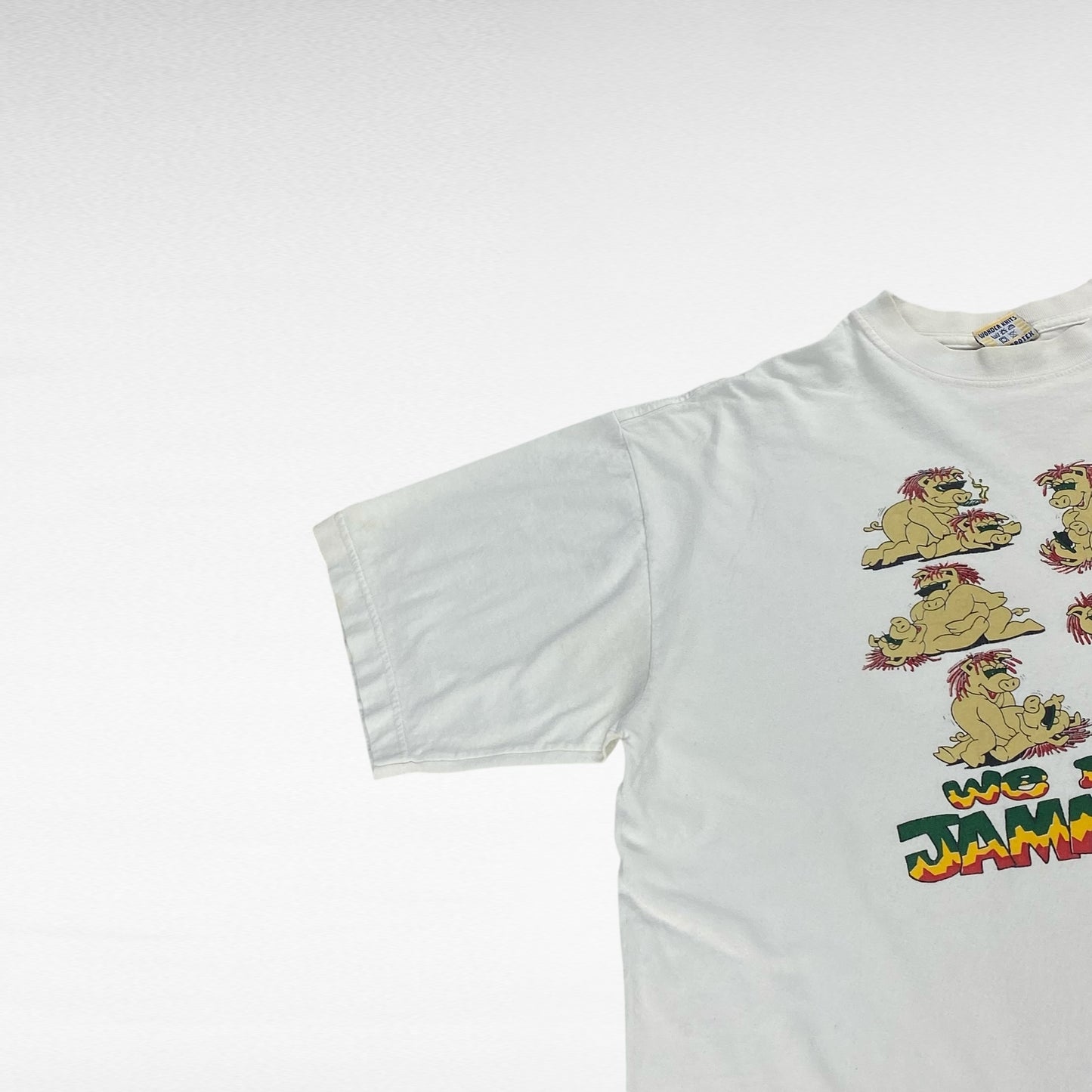 WK knits 90s T-Shirt White Size XL