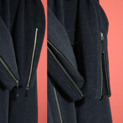 Jean Paul GAULTIER FEMME 90s Sleeve Zip Long Coat Size 40