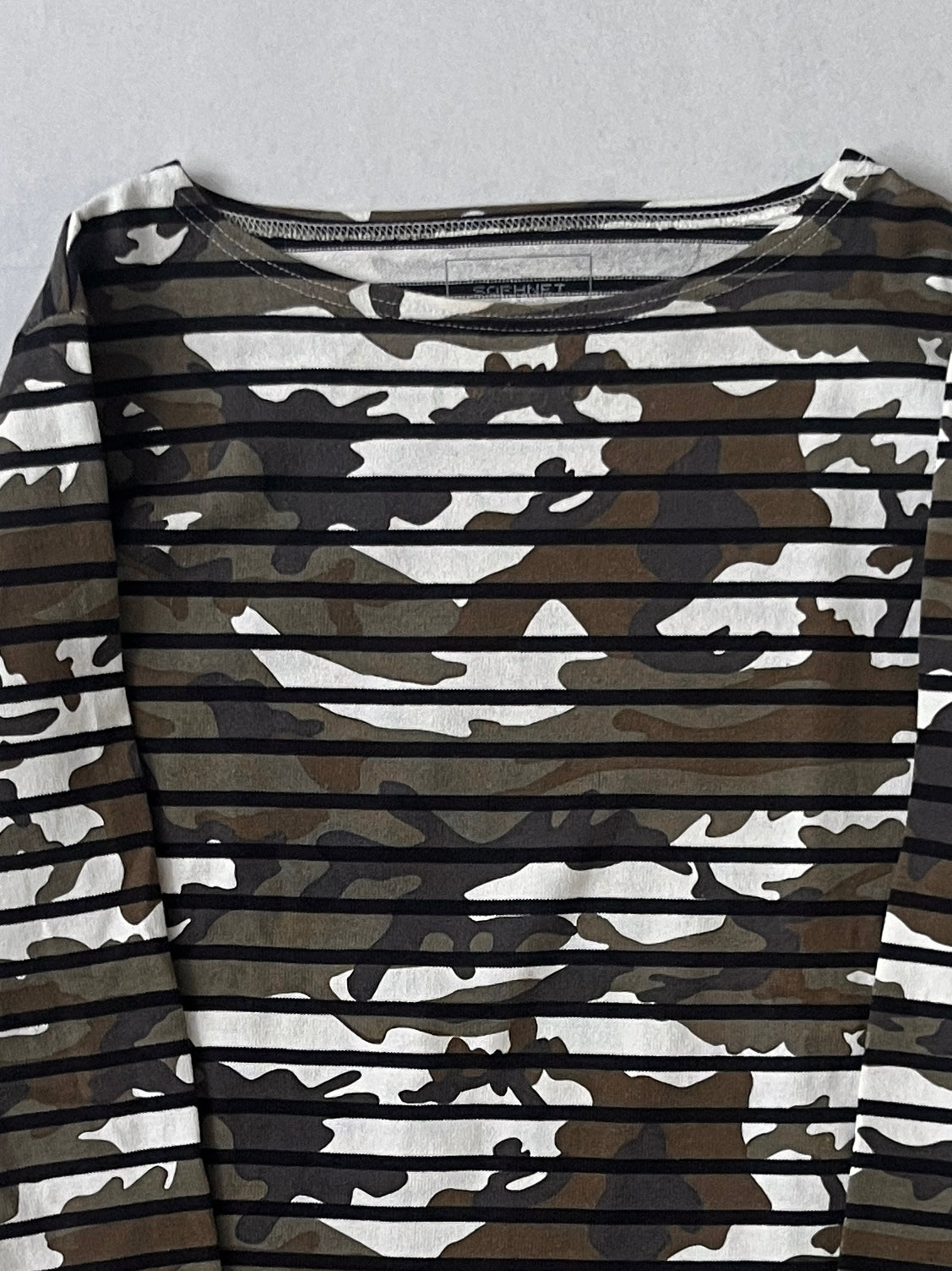 Sophnet. Camo Border Long Sleeve Shirt Size M