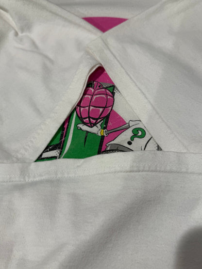 Green Day Vintage 00's band tee with cartoon graphic White Size L