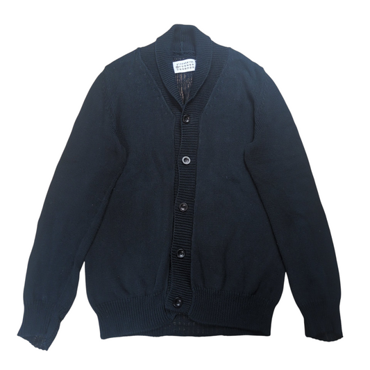 Maison Martin Margiela Mesh Knit Cardigan Black Size S