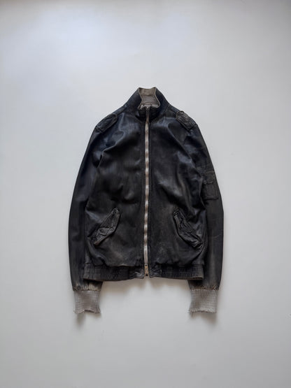 GIORGIO BRATO Leather Jacket Black