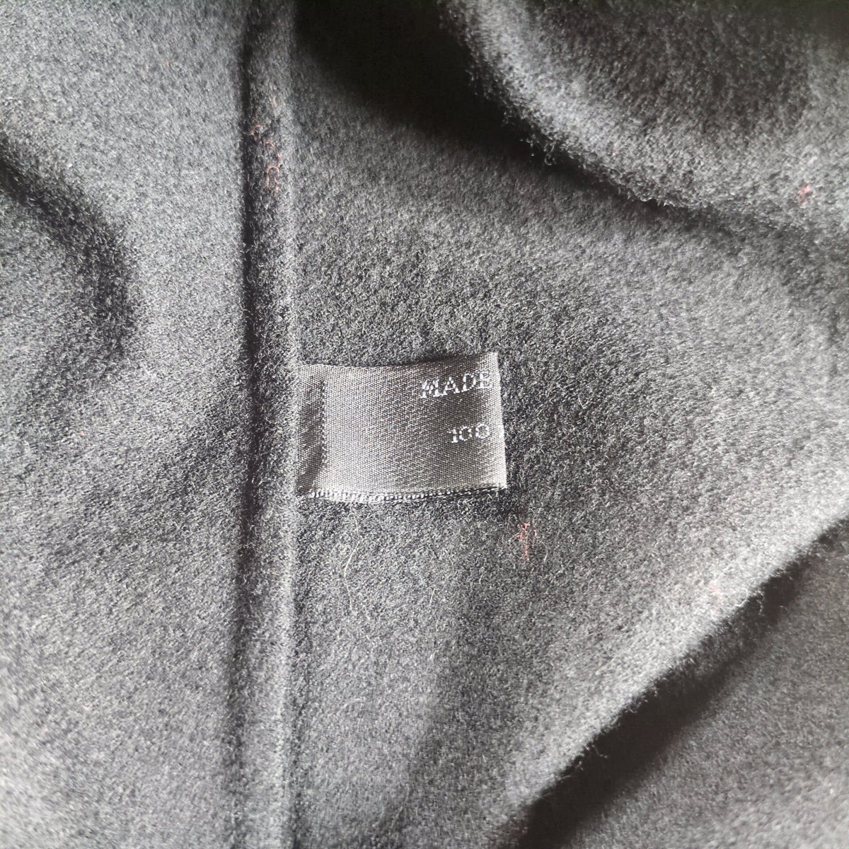 Prada 1990s Flannel Wool No Collar Shirt Size 40