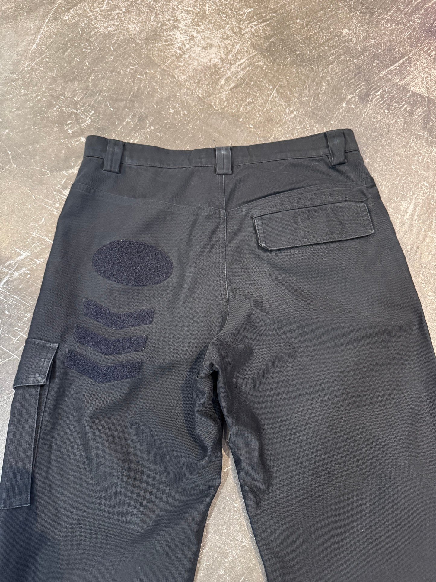 undercover 02AW Black Cotton Blend Pants Size M