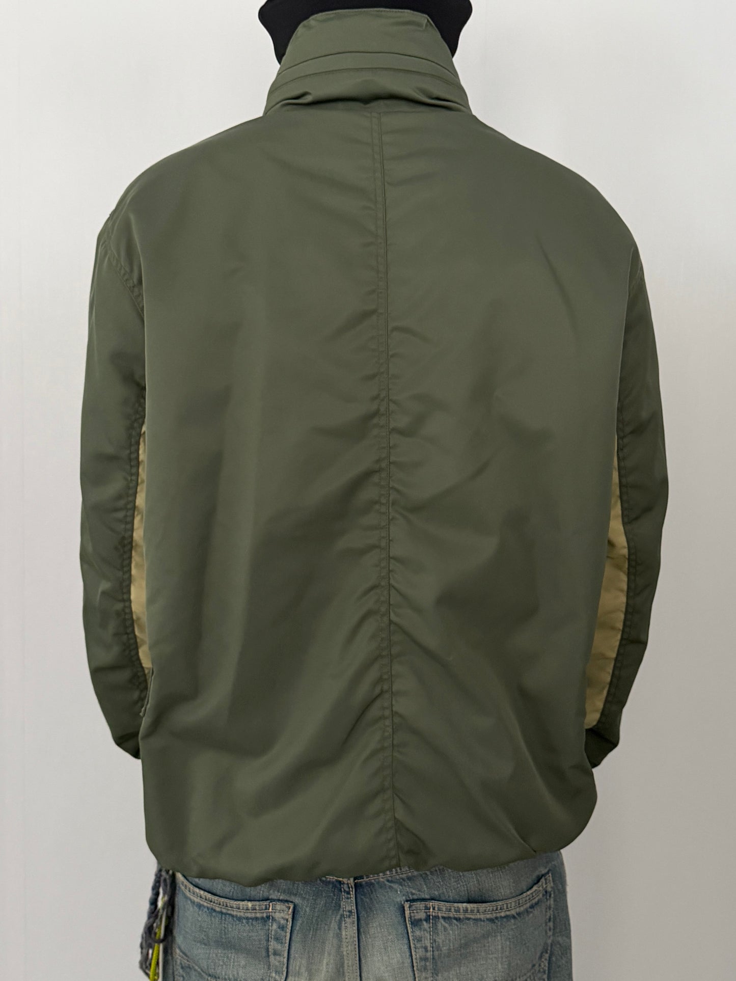 Vintage Green Tech Nylon Jacket Size XL