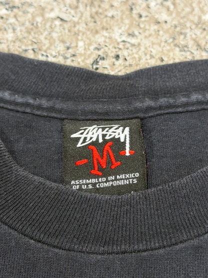 STUSSY KAGOSHIMA Chapt 7th Anniv. T-Shirt Black Size M
