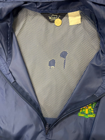 Wool Rich 80'S anorakparka Blue Size XXL