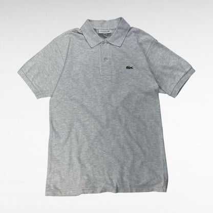 Lacoste Short Sleeve Polo Shirt Gray Size XS