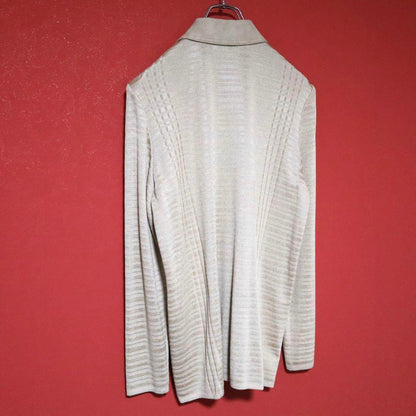 Christian Dior 3D Leather Trim Jacket Size M