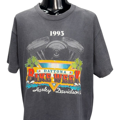 HARLEY-DAVIDSON 90s Vintage Daytona Bike Week 1993 Size XL