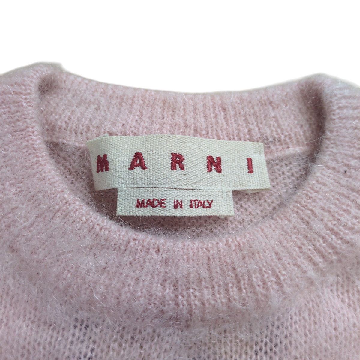 MARNI Mohair Wool FUZZY-WUZZY Sweater Size 40