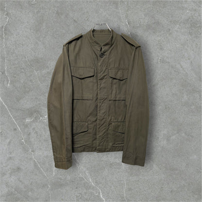 LAD MUSICIAN 06AW Fly Front Stand Military Jacket Size 44
