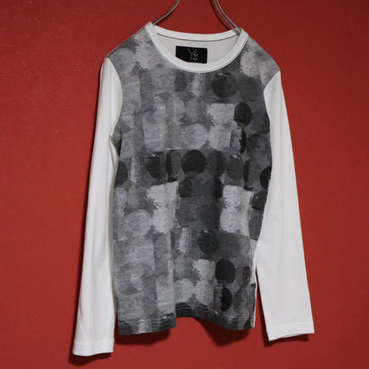 Yohji Yamamoto 24SS Polka Dot Pigment Long Sleeve Shirt Size 2