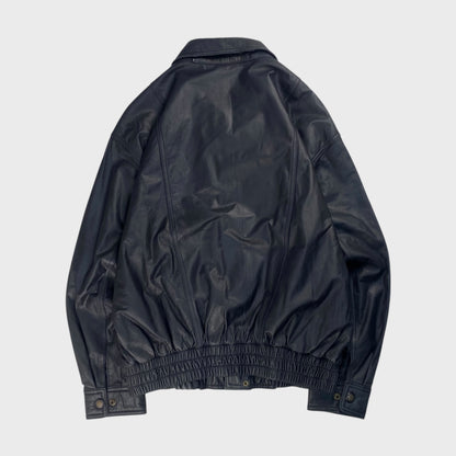 MOVE Leather Jacket Black Size L
