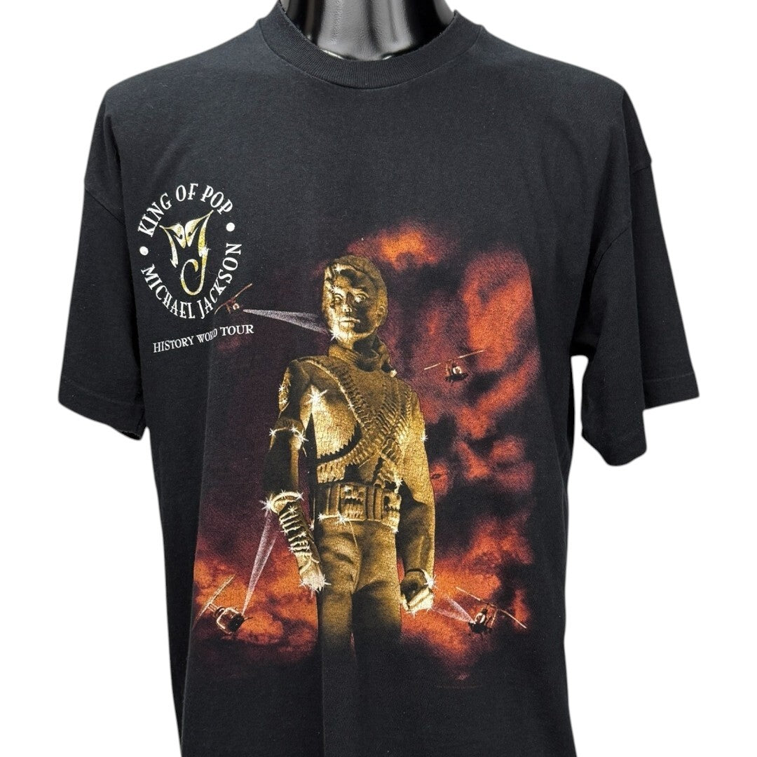 MICHAEL JACKSON 90s HIStory Tour T-Shirt Size L