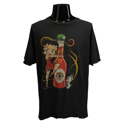 BETTY BOOP HOT SAUCE FITS T-Shirt Size L