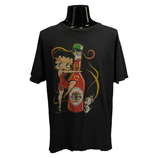 BETTY BOOP HOT SAUCE FITS T-Shirt Size L