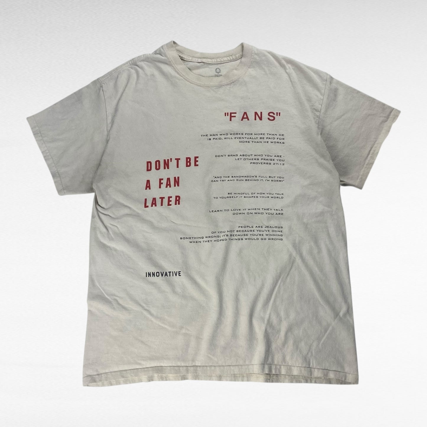 CUSTOM Short Sleeve T-Shirt Size M